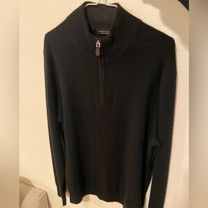 Saks Fifth Ave - Half Zip Cashmere Sweater